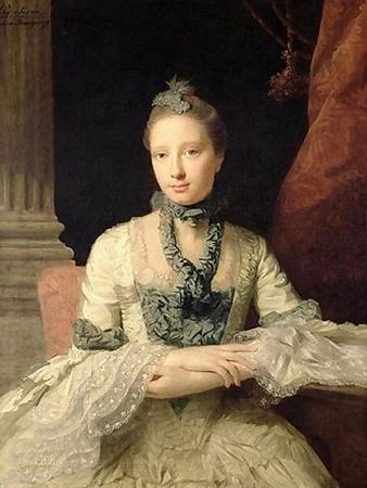 Allan Ramsay Portrait of Lady Susan Fox-Strangways oil painting image